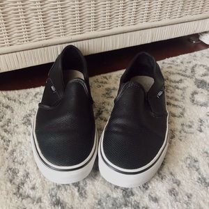 Woman’s Black Vans